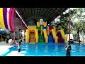 🔴 Video Musik, Wisata Keluarga Asik Istana Balon Kolam Renang Ombak Pelangi 🌈 Odong Odong Song Lily