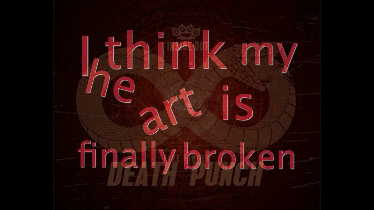 Five finger death punch: "A Little Bit Off" (clean) fan made lyric video