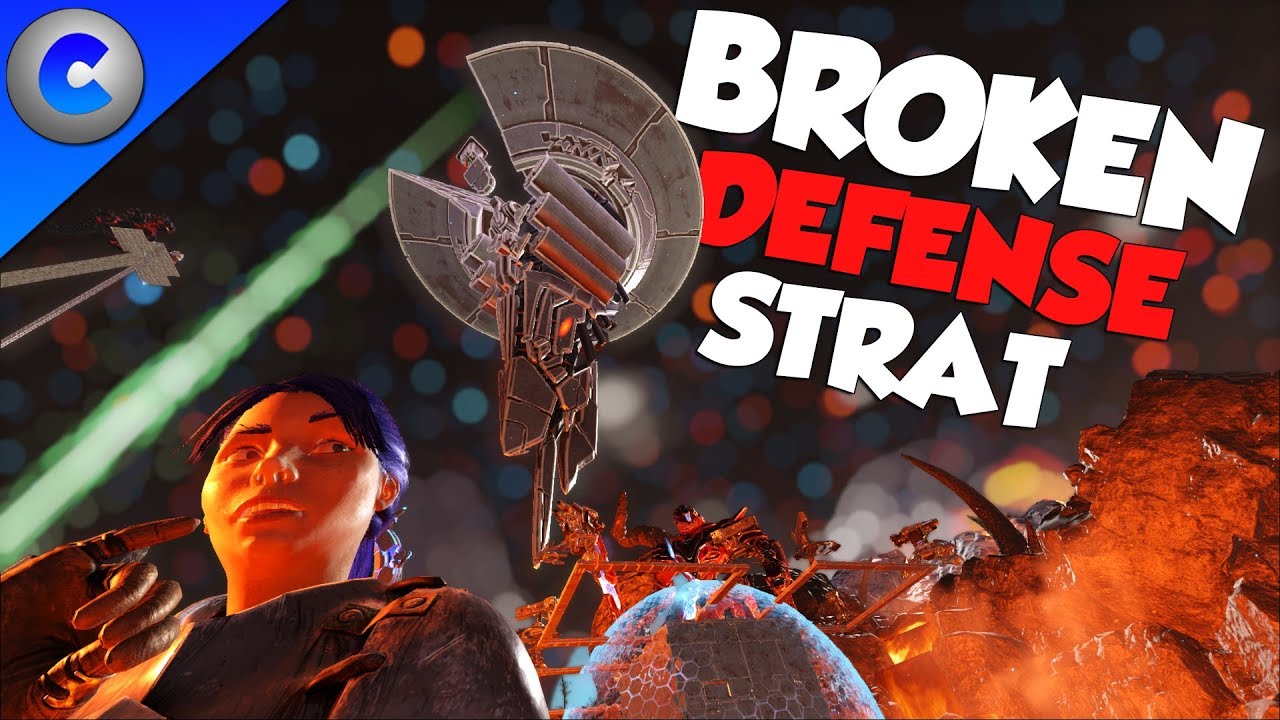 RAINING LAVA ON OUR ENEMIES!!! (Base Defense #28) -ARK Survival Evolved