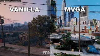 Gta 5 Make Visuals Great Again Vs. Vanilla Graphical Comparison
