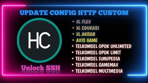 UPDATE CONFIG HTTP CUSTOM