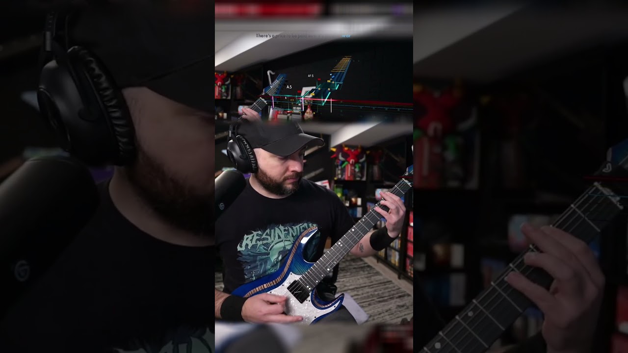 How Did We Go From This To Ride The Lightning Cover? #metal #guitar #music
