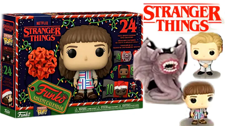 ASMR | PART1 | UNBOXING  COLLECTION  STRANGER THINGS FUNKO | ADVENT CALENDAR 