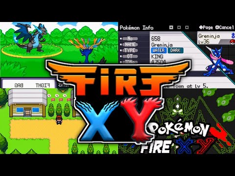 Pokemon Mega Fire Red X And Y - Colaboratory