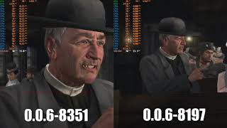 RPCS3 0.0.6-8197 vs -0.0.6-8351 - 3700x - Red Dead Redemption