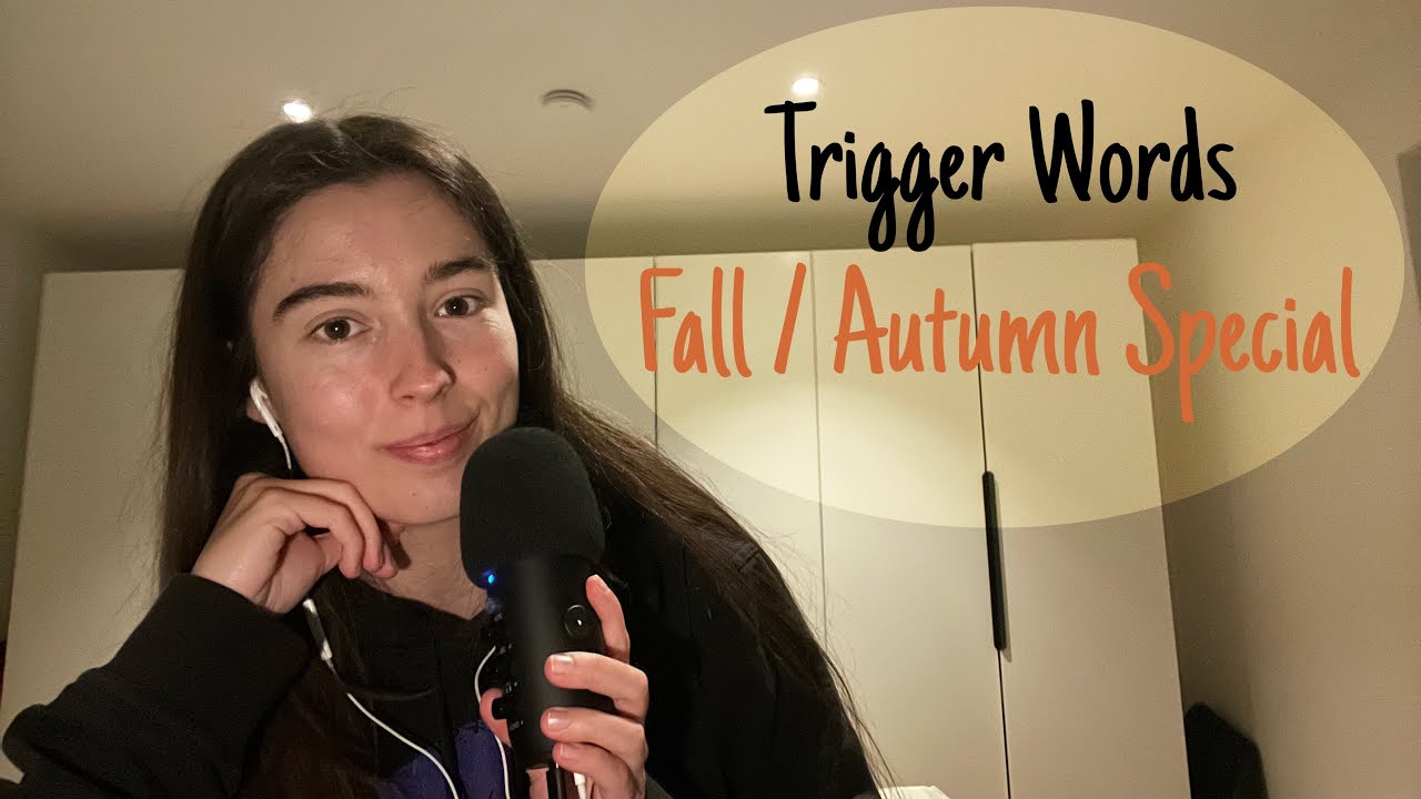 ASMR TRIGGER WORDS Fall Edition! 🍂 (English & German)