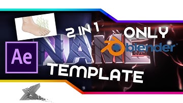 [Blender Intro Template] Dual w/ FireFly [3D] ✘ Love you all :P