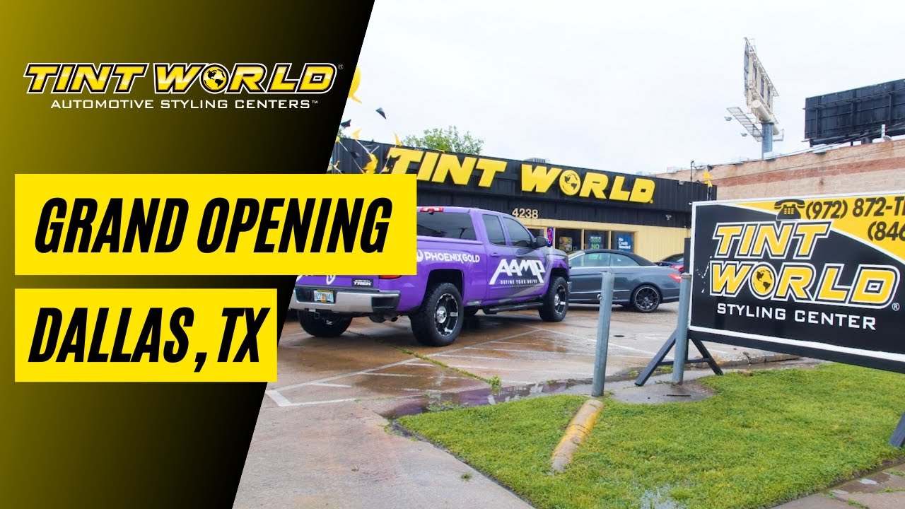 New Auto Styling Center Dallas, TX Tint World® YouTube