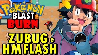Pokemon Blast Burn (Detonado - Parte 8)  - HM Flash e Zubat Amaldiçoado