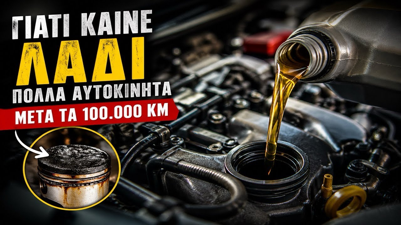 ΓΙΑΤΙ ΚΑΙΝΕ ΛΑΔΙ ΠΟΛΛΑ ΑΥΤΟΚΙΝΗΤΑ ΜΕΤΑ ΤΑ 100.000 ΧΛΜ; – Video