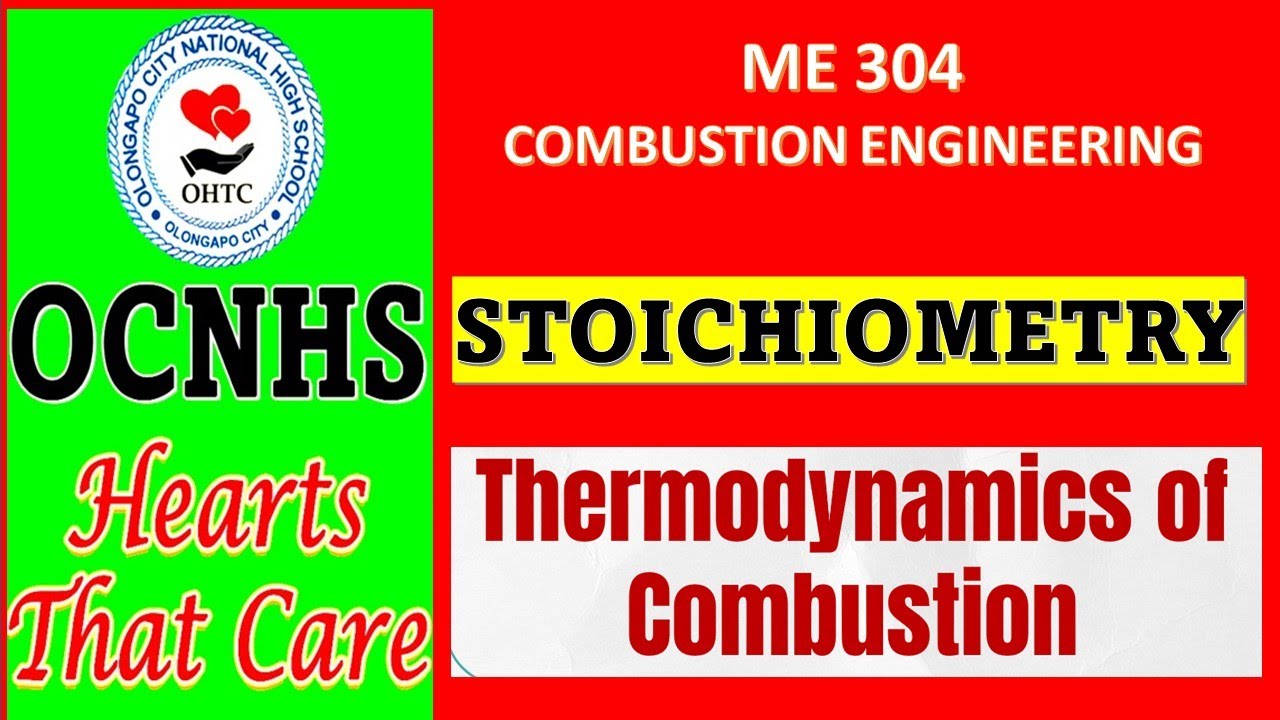 BULSU 304 3C Stoichiometry Thermodynamics of Combustion Combustion