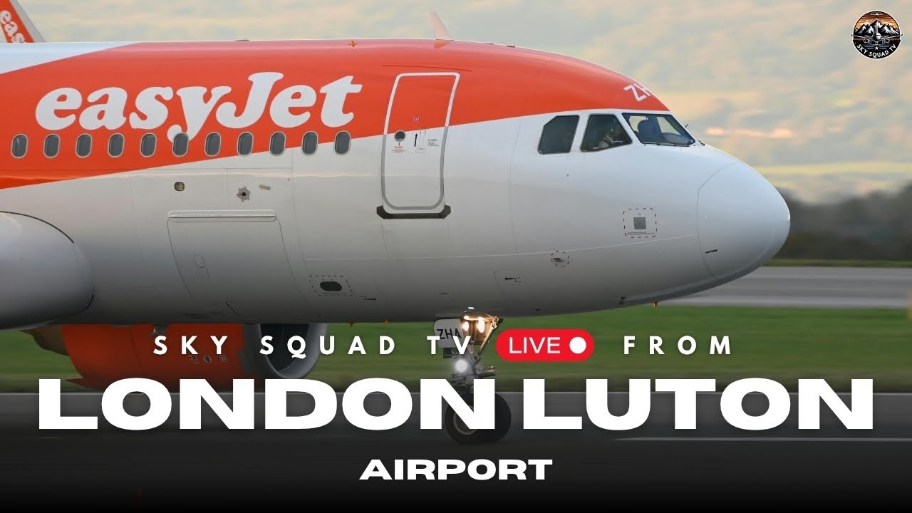🔴 LIVE at London Luton Airport, UK w/Sean! 🔴