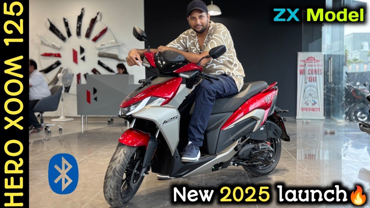 Hero Xoom 125 Review | New 2025 Launch🔥| On-Road Price & Mileage