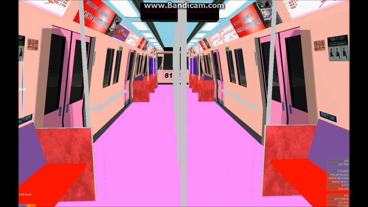 [OpenBVE][AJRT][Multiple Train Rides] C361 + C605Y on North South Line (Generation 4)