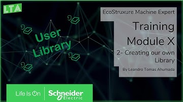 EcoStruxure Machine Expert Training - M10.2 Creating our own library