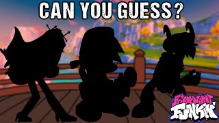 Can You Guess The FNF Characters? | Friday Night Funkin Characters