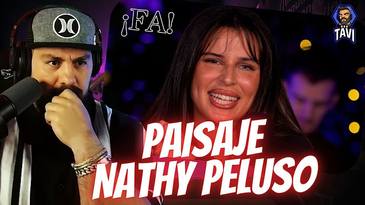 REACCION A Paisaje – Nathy Peluso (con Mex Urtizberea) | Sesiones ¡FA!