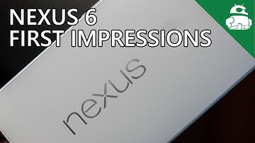 Nexus 6 Unboxing and First Impressions!