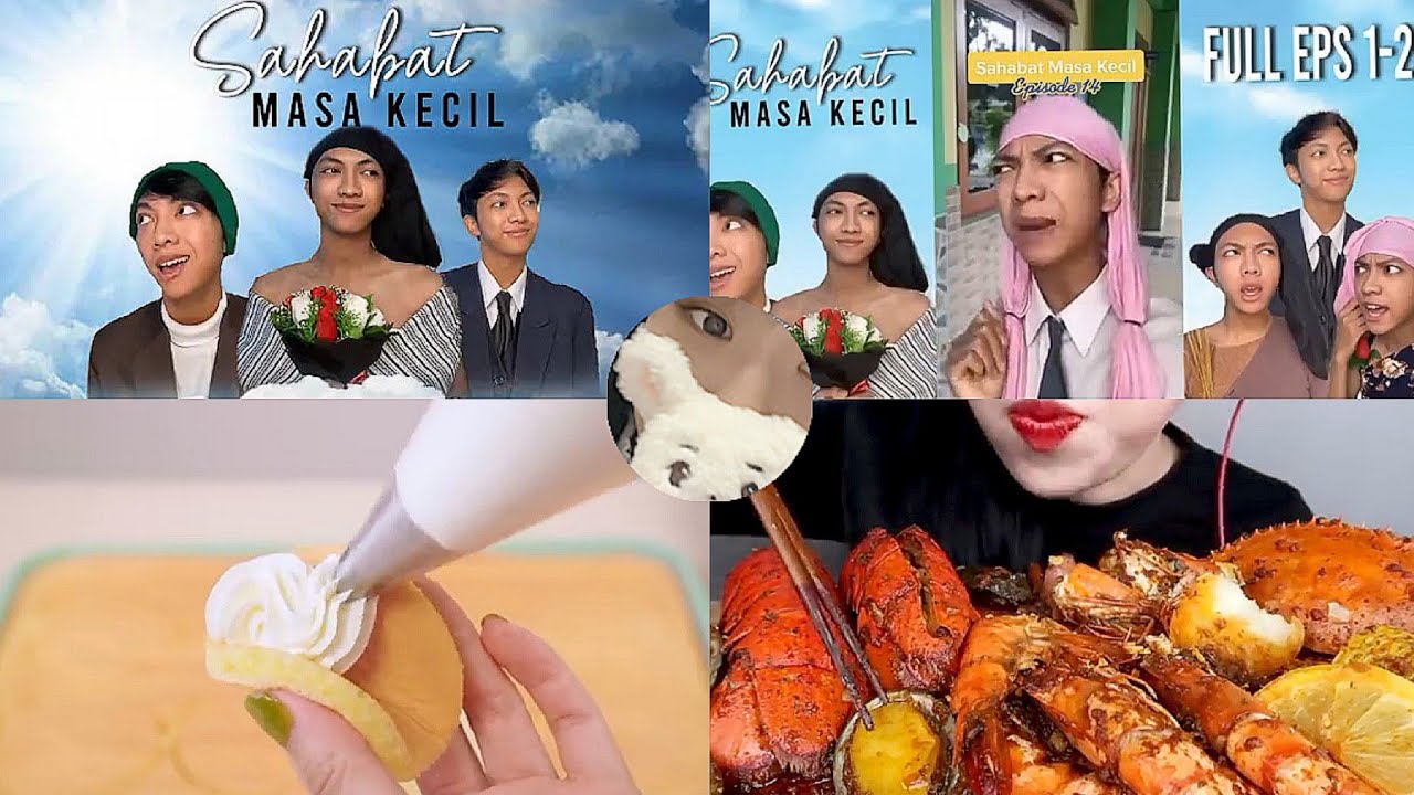 drama sptrakori x mukbang n cooking🍰🍛✨ [sahabat masa kecil]