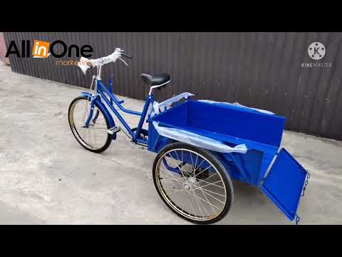 Грузовой велосипед/Cargo bike. Душанбе, Таджикистан.