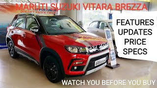 MARUTI SUZUKI VITARA BREZZA 2019 | ZDI PLUS | RPICE | FEATURES | UPDATES