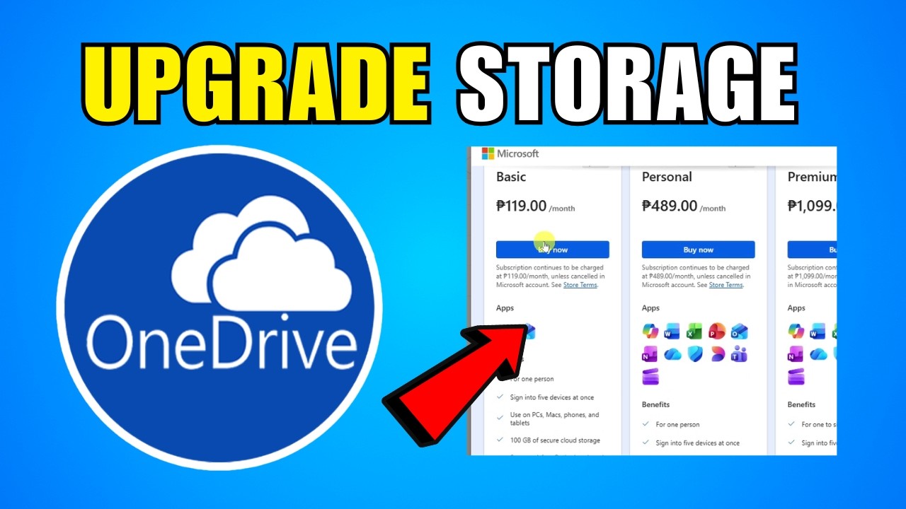 How To Upgrade Storage In Onedrive 2026 Complete Guide YouTube 