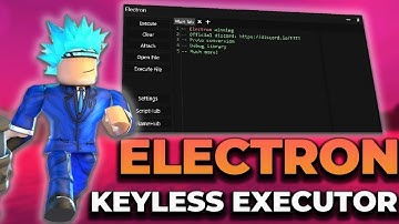 🔥 Electron Executor 2024 / Roblox New Script Download / Electron x Script Menu Free