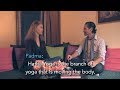 Padma from Padma Meditation talks about developing calmness through hatha yoga.