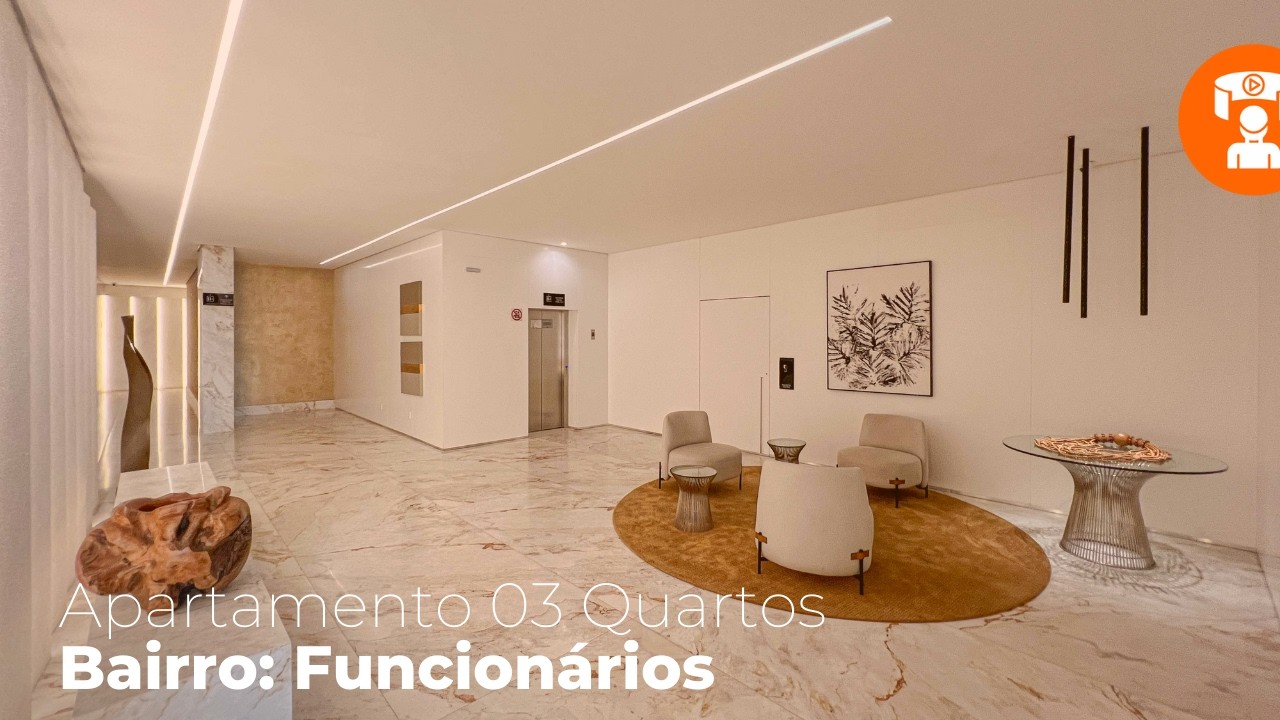 LOCAÇÃO: APARTAMENTO 03 QUARTOS - FUNCIONÁRIOS - BH/ MG (CÓDIGO: 1165406)