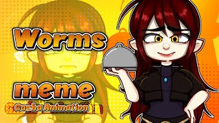 Worms meme 🪱 || gacha Animation || old meme #gacha #gachaclub #gachameme #oldmeme #animation