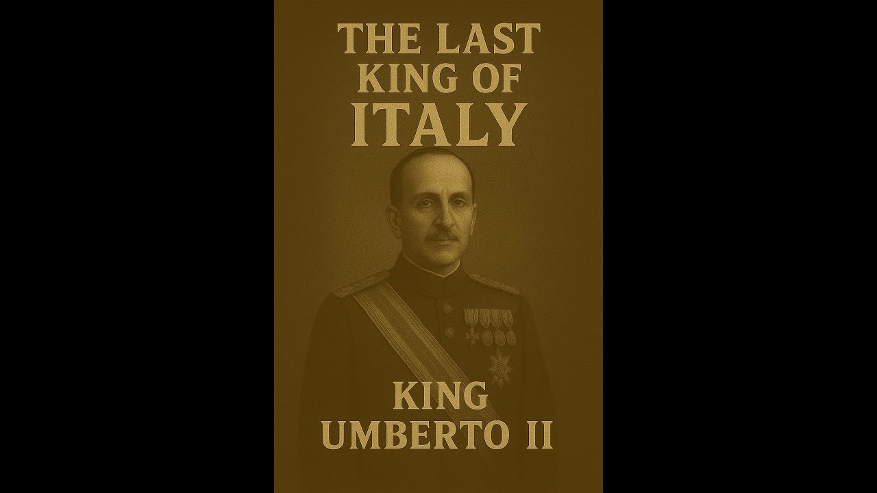 👑 The Last King of Italy – King Umberto II | Last Monarch of Italy, Last Ruler of Italy