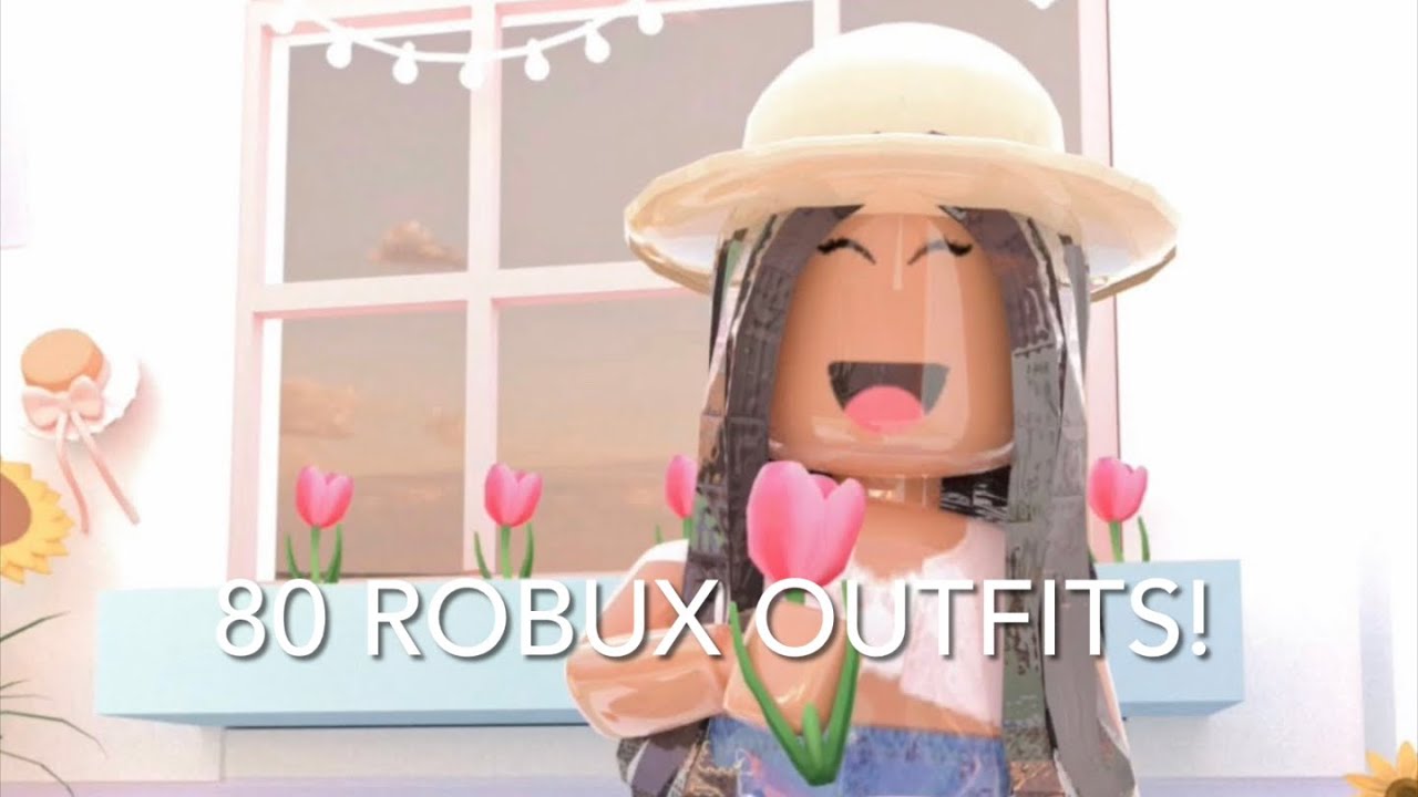 AESTHETIC OUTFITS UNDER 80 ROBUX! 