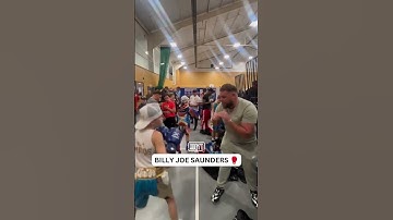 Billy Joe Saunders spotted over the weekend at amateur boxing event #boxing #billyjoesaunders
