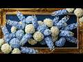 Blue Florals in GOLDEN FRAME | Piano & Morning Birds | Frame TV Art | TV Wallpaper