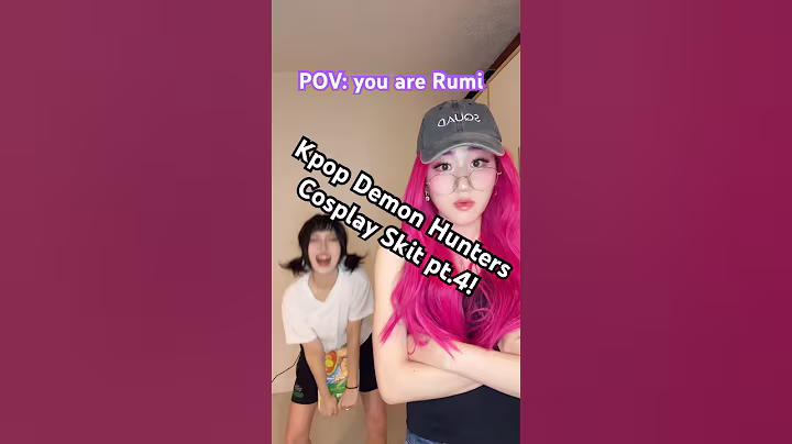 KPOP Demon Hunters cosplay pt.4 #kpopdemonhunters #huntrix #cosplay #zoey #mira #rumi