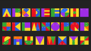 ABC Song for Kids – Make Letters with Shapes in a Square | Uppercase & Lowercase Alphabet Learning