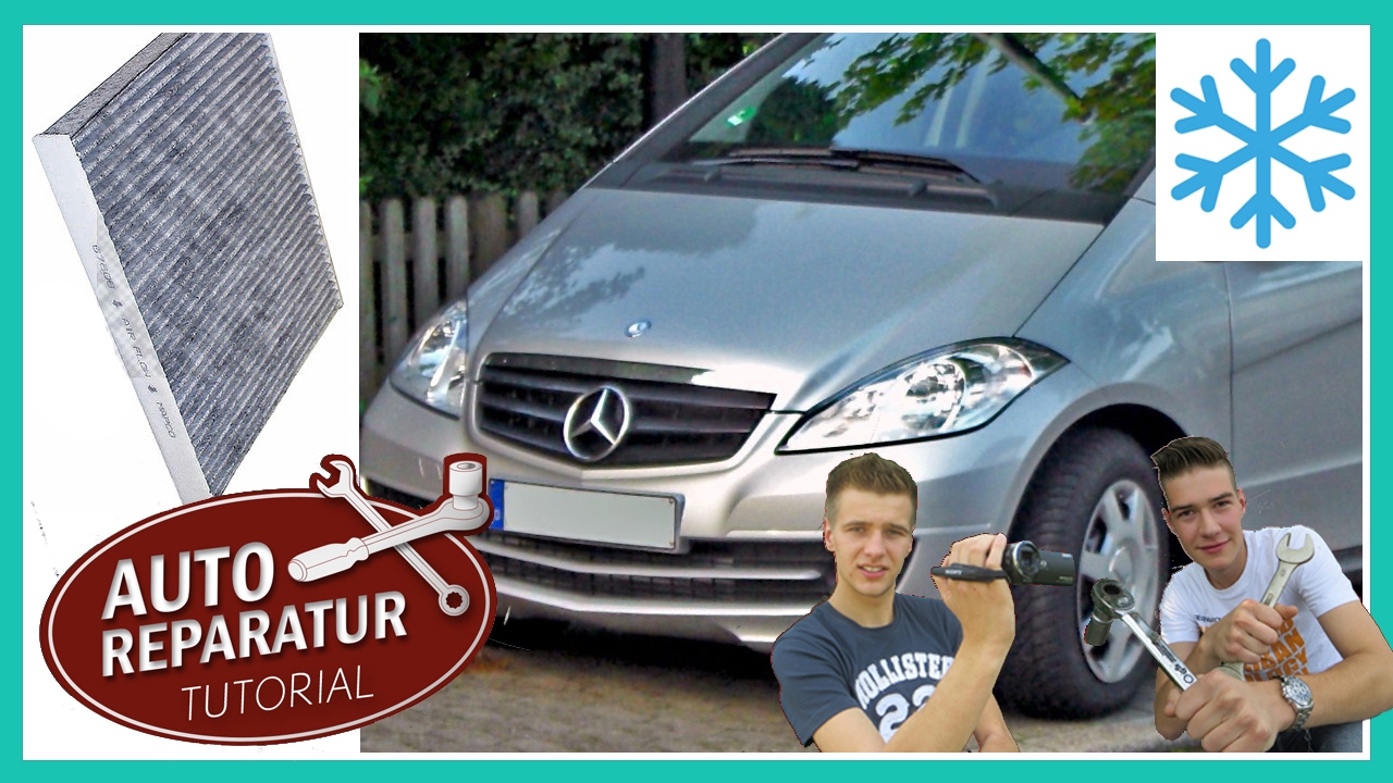 Innenraumfilter Wechseln Mercedes Benz W169 Pollenfilter Tauschen Diy Tutorial Youtube