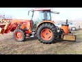 Counterbalance, toolbox, and towing package for tractor--Kubota M9540 part 5