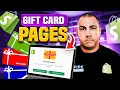 How to create and customize gift cards on your shopify website
