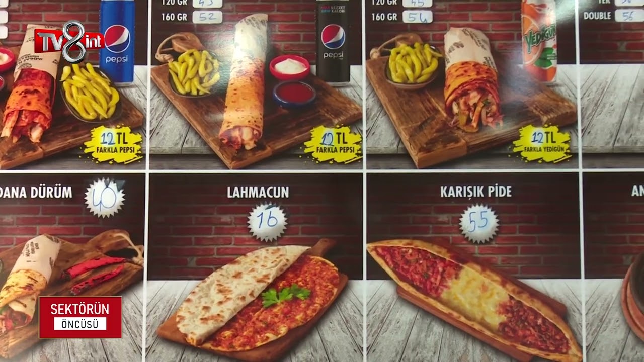 SEKTÖRÜN ÖNCÜSÜ - TV8 İNT - MOGAF HATAY DÖNER