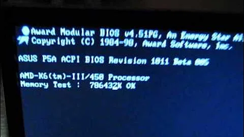 Testing old Super Socket 7 System