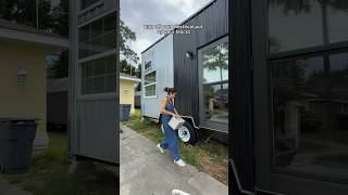 ITS MOVING DAY🏠🫶🏼 #tinyhouse #tinyhome #diytinyhouse