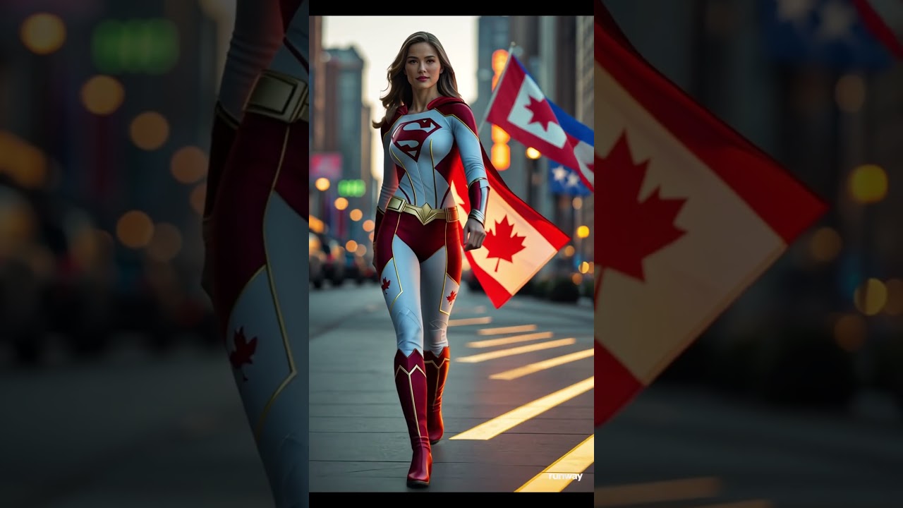 COUNTRIES AS SUPERGIRL 💀#countries#midjourney#midjourneyai#aiart#Viral#MustWatch#viralshorts #superg