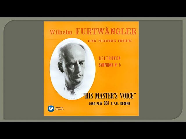 STEREO】フルトヴェングラーの運命（1954年セッション録音） - YouTube