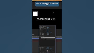 Control your shape layers with the NEW properties panel