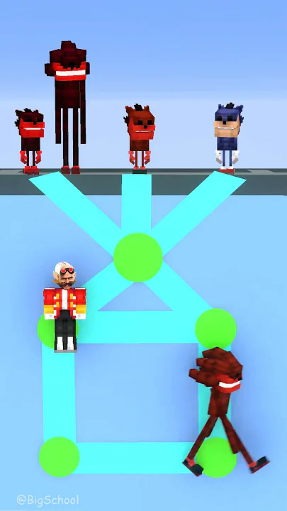 Help Shin Blue escape Eggman to come back home with his child! ?