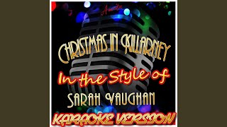 Broken Hearted Melody (In the Style of Sarah Vaughan) (Karaoke Version)