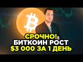 БЕШЕНЫЙ РОСТ ПРЯМО СЕЙЧАС! Биткоин $20 000. Этого не ждет никто!