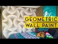 DIY Geometric Wall Paint