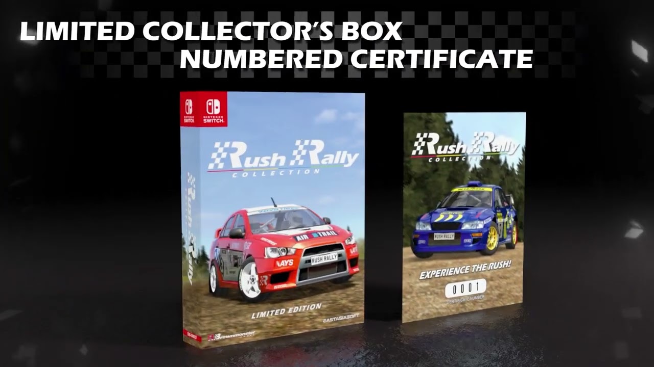 Rush Rally Collection Limited Edition Nintendo Switch Release